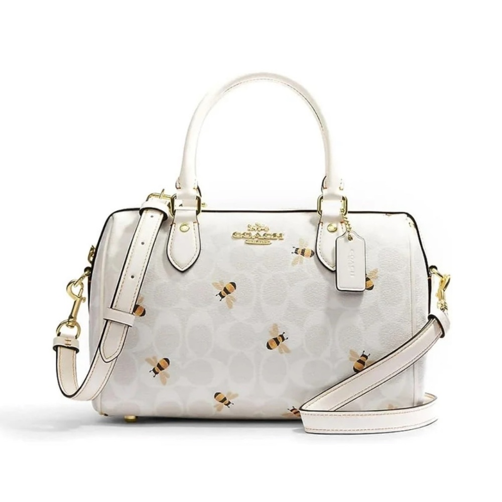 Coach Limited Collection Coated Canvas Satchel